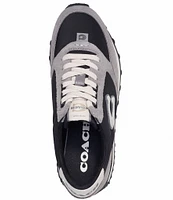 COACH CR965 Runner Signature Logo Retro Sneakers