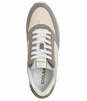 COACH CR965 Runner Signature Logo Retro Sneakers