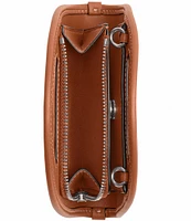 COACH Crystal Signature Top Handle Card Case Crossbody Bag