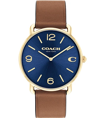 COACH Elliot Men's Dark Blue Dial Quartz Analog Watch