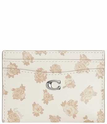 COACH Floral Print Essential Card Case