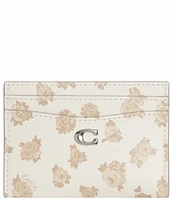COACH Floral Print Essential Card Case