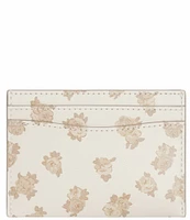 COACH Floral Print Essential Card Case