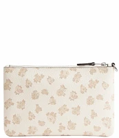 COACH Floral Print Small Wristlet