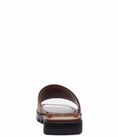 COACH Florence Signature Coated Canvas Slide Sandals