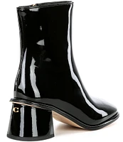 COACH Gigi Patent Leather Booties