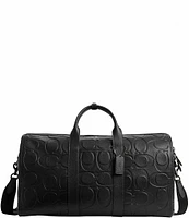 COACH Gotham 45 Maxi Signature Leather Duffle Bag