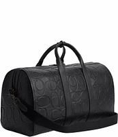 COACH Gotham 45 Maxi Signature Leather Duffle Bag
