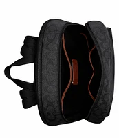 COACH Gotham Signature Coated Canvas Backpack