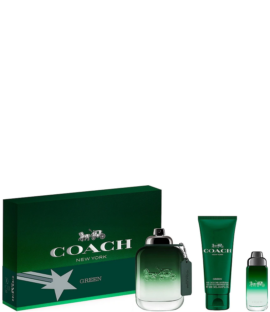 COACH Green Eau de Toilette 3-Piece Gift Set