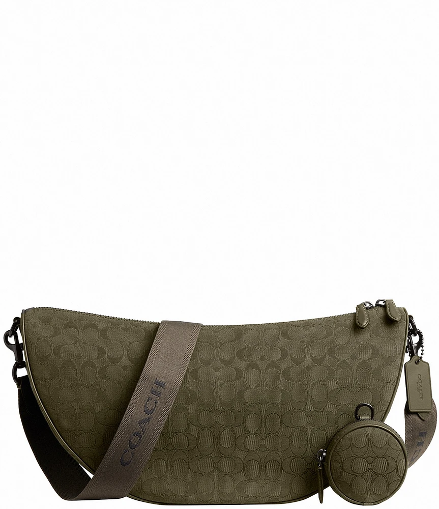 COACH Hall Soft Sling Bag 45 In Signature Jacquard