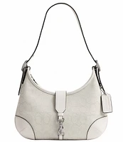 COACH Hampton Hobo Signature Jacquard Shoulder Bag