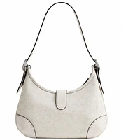 COACH Hampton Hobo Signature Jacquard Shoulder Bag