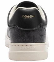 COACH Highline Signature Logo Coated Canvas Sneakers