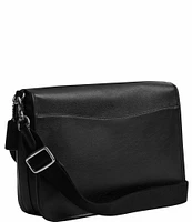 COACH Hitch Full-Grain Leather Messenger Bag