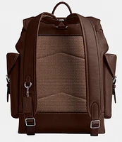 COACH Hitch Leather Backpack