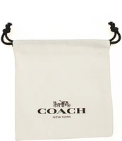 COACH Iconic Heart Crystal Short Pendant Necklace