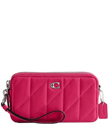 COACH Kira Crossbody With Pillow Quilting Silver Hardware Crossbody Bag