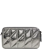 COACH Kira Quilted Metallic Leather Crossbody Bag