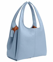 COACH Lana Pebbled Leather Hobo Tote Bag