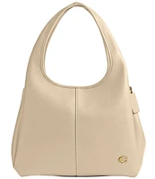 COACH Lana Pebbled Leather Hobo Tote Bag