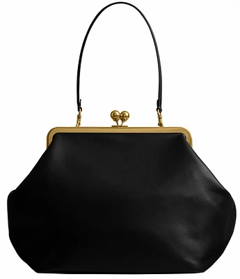 COACH Large Oversized Kisslock Frame Bag