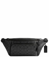 COACH League Signature Canvas Belt Bag