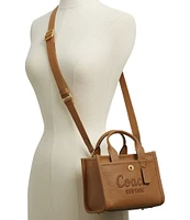 COACH Leather Cargo Tote Bag 20