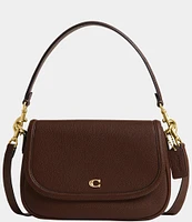 COACH Legacy Small Pebbled Leather Shoulder Bag