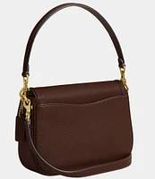 COACH Legacy Small Pebbled Leather Shoulder Bag