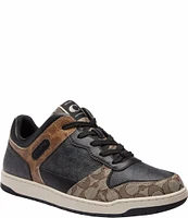 COACH Men's C201 Mixed Material Sneakers