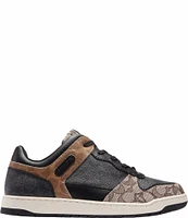 COACH Men's C201 Mixed Material Sneakers