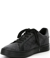 COACH Men's CitySole Lowline Signature Canvas and Leather Retro Sneakers