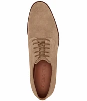 COACH Men's Davi Suede Derby Oxfords