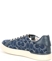 COACH Men's Lowline Signature Denim Sneakers