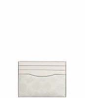 COACH Men's Signature Flat Card Case