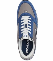 COACH Men's Suede Leather Runner Sneakers