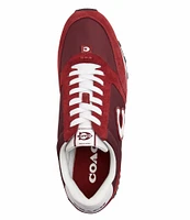 COACH Men's Suede Leather Runner Sneakers