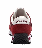 COACH Men's Suede Leather Runner Sneakers