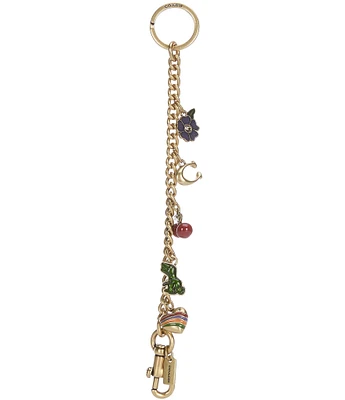 COACH Motif Chain Bag Charm