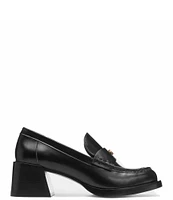 COACH Natalie Leather Loafer Pumps