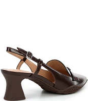 COACH Nikola Leather Slingback Loafer Pumps