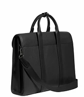 COACH Pebble Leather Gotham Portfolio Briefcase