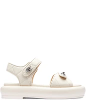 COACH Peyton Leather Platform Sandals