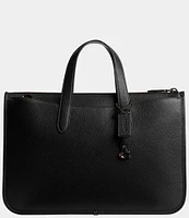 COACH Polished Pebble Isaac Workbag