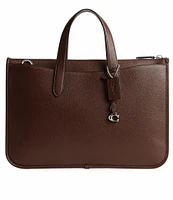 COACH Polished Pebble Isaac Workbag