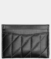 COACH Quilted Nappa Leather Card Case