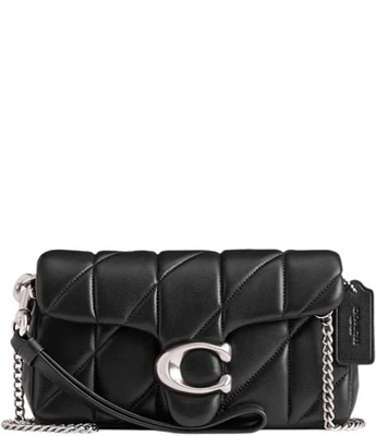 COACH Quilted Pillow Leather Tabby Wristlet