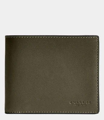 COACH Refined Calf Leather 3-in-1 Wallet