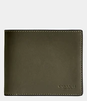 COACH Refined Calf Leather 3-in-1 Wallet